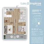 Venta apartamento 1 dormitorio en Los Olímpicos - La Blanqueada