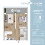 Venta apartamento 1 dormitorio en Los Olímpicos - La Blanqueada