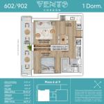 OPORTUNIDAD: apartamento de 1 dormitorio, en Cordón.