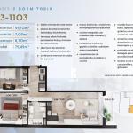 Venta de apartamento de 2 dormitorios a estrenar en Cordón Sur.