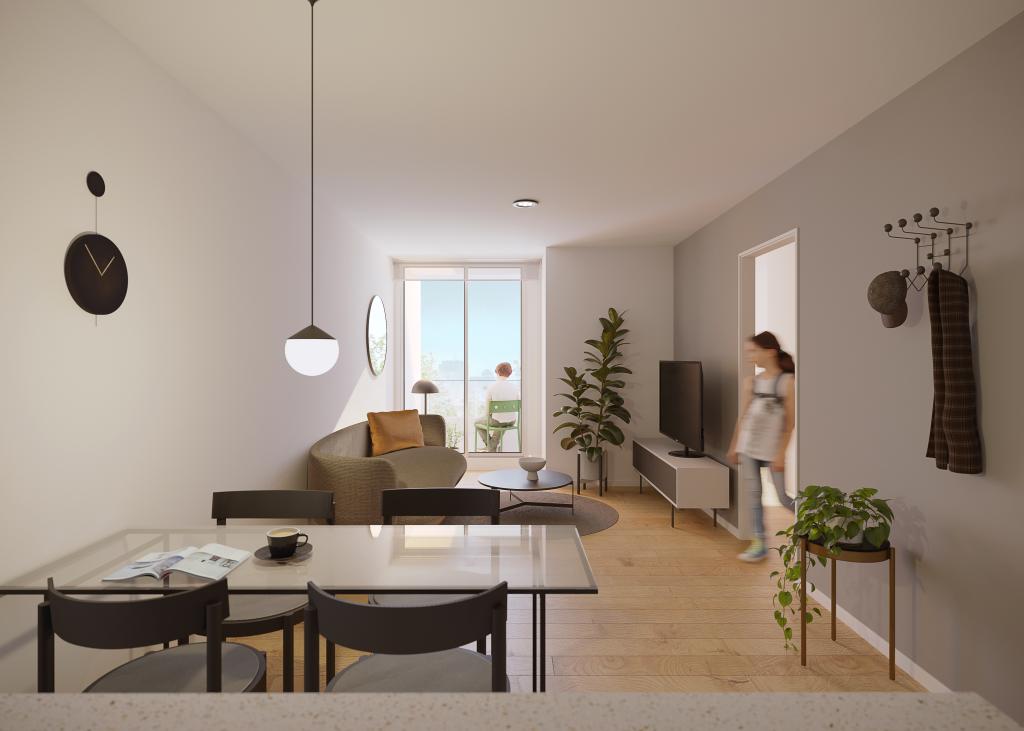Venta aparatamento 1 dormitorio en Cordón Sur.