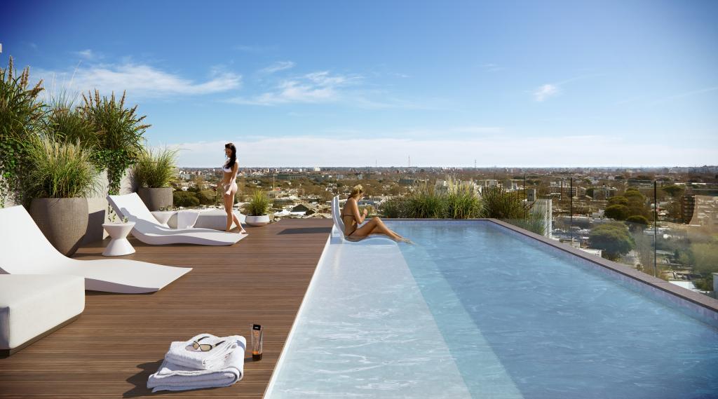 Venta de apartamento de 1 dormitorio en Cordón.