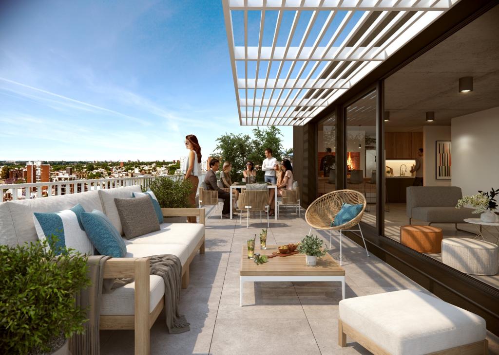 Venta apartamento 1 dormitorio en GARDEN by Block - La Blanqueada