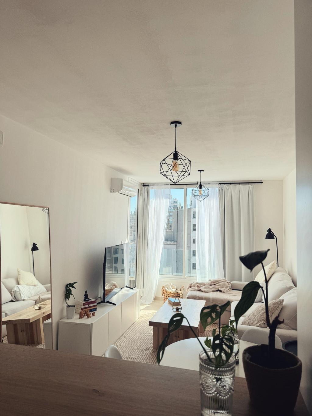 Alquiler apartamento 1 dormitorio en piso alto al frente, Cordón Sur.