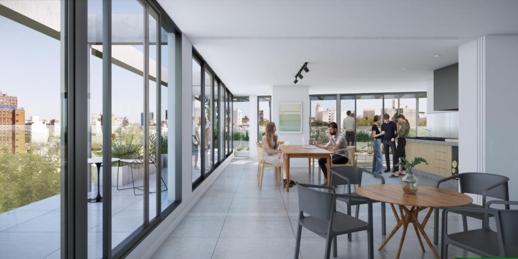 Venta apartamento monoambiente en Cordón Sur.