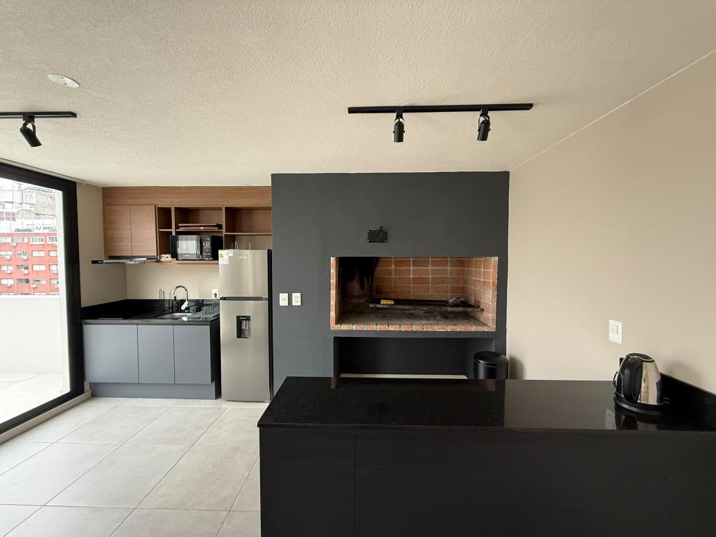 Alquiler apartamento de 1 dormitorio + garage en Cordón Sur. A estrenar.