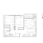 Venta apartamento en 01 VILA - 2 dormitorios con terraza propia. 