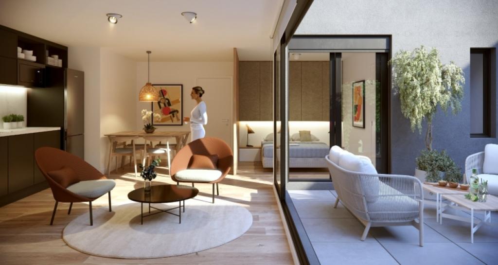 Venta apartamento 1 dormitorio en GARDEN by Block - La Blanqueada