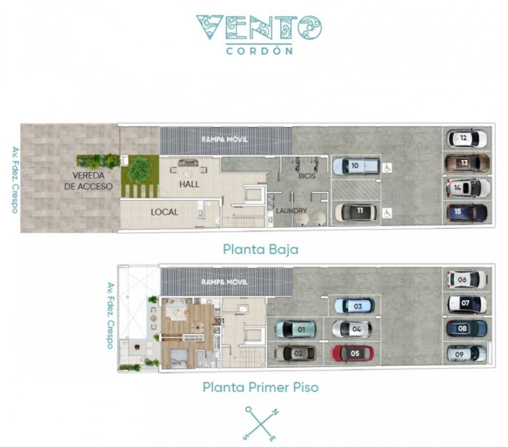 OPORTUNIDAD: apartamento de 1 dormitorio, en Cordón.