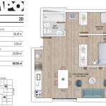 Venta apartamento 2 dormitorios en TEMPO, CORDON SUR 