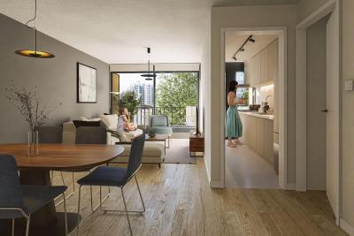 Apartamento de 1 dormitorio con jardín en Puertito del Buceo