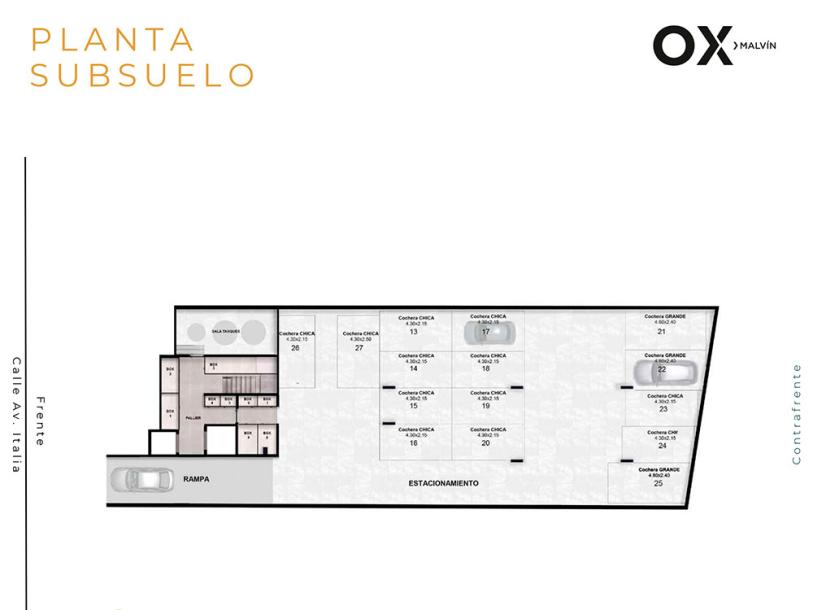Monoambiente - OX Malvín-12