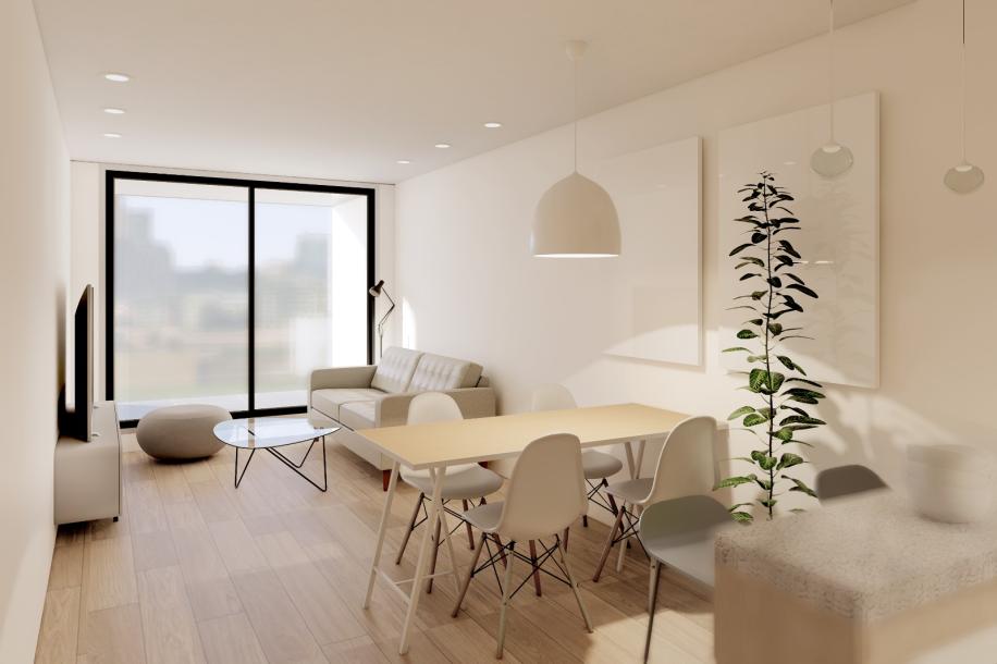 Apartamento 1 dormitorio con grag - Malvín-1