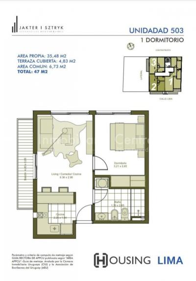 Apartamentos a estrenar en Aguada