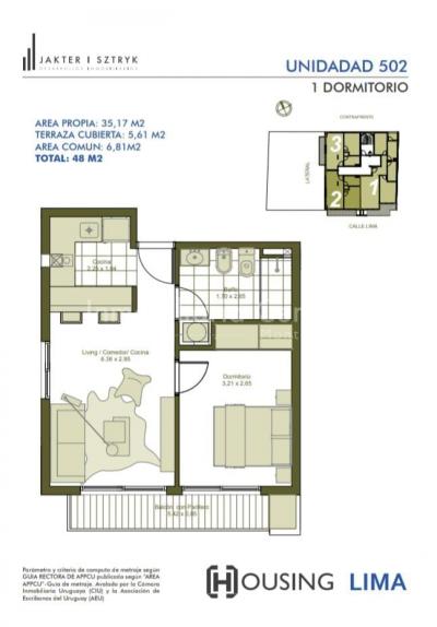 Apartamentos a estrenar en Aguada