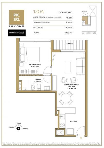 Punta Carretas, aptos monoambiente, 1 y 2 dormitorios-23