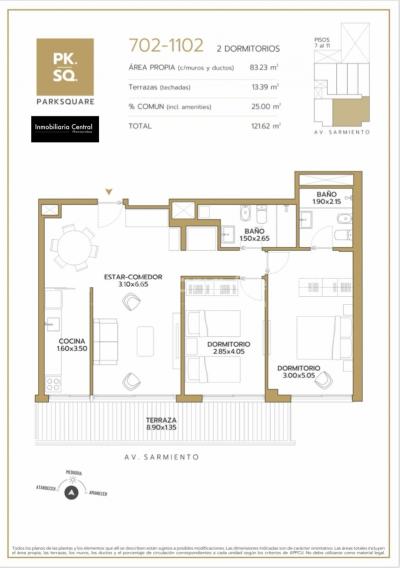 Punta Carretas, aptos monoambiente, 1 y 2 dormitorios