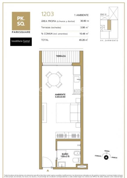 Punta Carretas, aptos monoambiente, 1 y 2 dormitorios-20