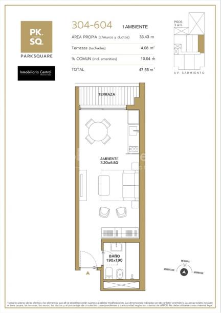 Punta Carretas, aptos monoambiente, 1 y 2 dormitorios-17