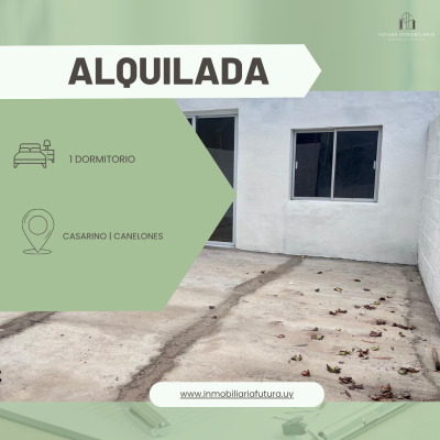 ALQUILADA❎ Alquiler 1 dormitorio a estrenar Casarino