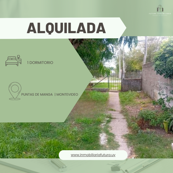 - ALQUILADA❎  Alquiler 1 dormitorio Puntas de Manga-1