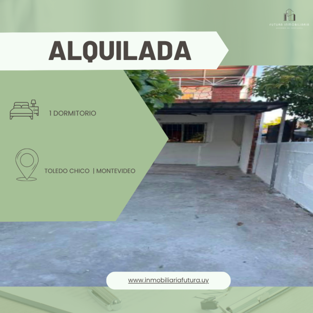 -ALQUILADA ❎ - Alquiler 1 dormitorio en Toledo chico-1