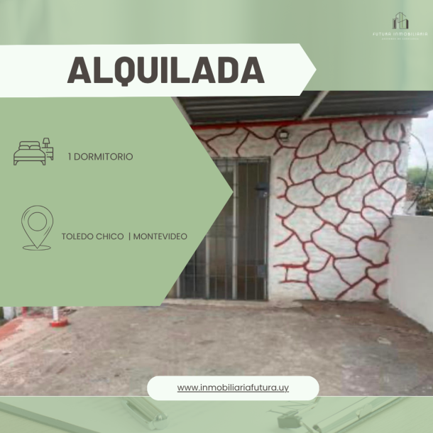 -ALQUILADA ❎-Alquiler 1 dormitorio en Toledo chico-1