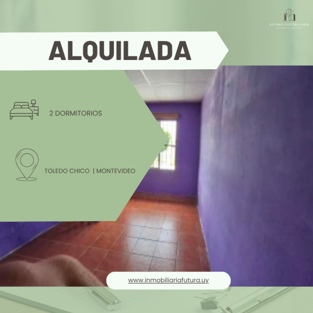 - ALQUILADA❎ - Alquiler 2 dormitorios  en Toledo chico-1