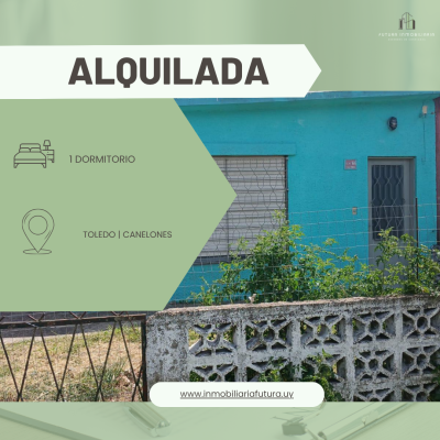 - ALQUILADA❎ Alquiler 1 dormitorio en Toledo