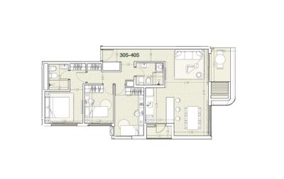 Venta - Apartamento 3 dormitorios - Unidad 305 - Américas Village