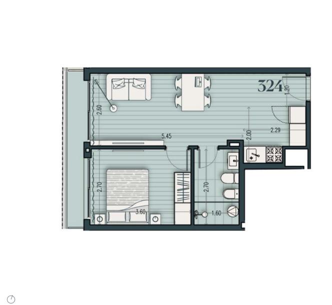 Venta - Apartamento 1 Dormitorio - Unidad 324B - Cosmopolitan-12