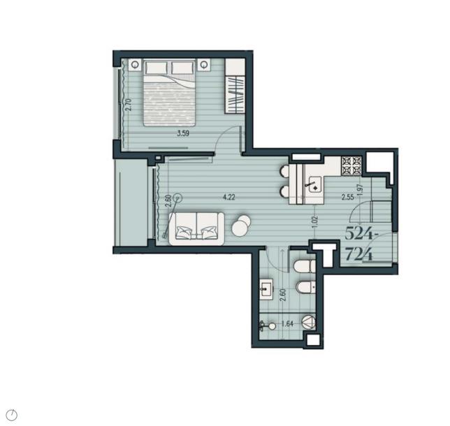 Venta - Apartamento 1 Dormitorio - Unidad 524B - Cosmopolitan-18
