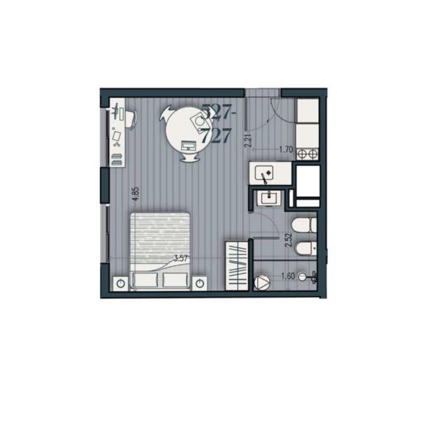 Venta - Apartamento Monoambiente - Unidad 527B - Cosmopolitan-12