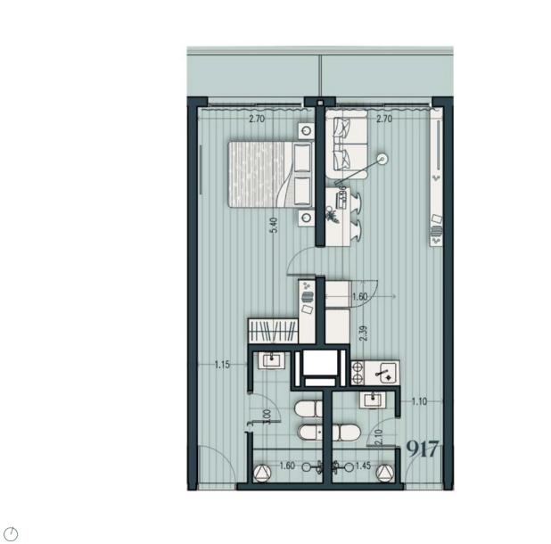 Venta - Apartamento 1 Dormitorio - Unidad 917B - Cosmopolitan-13