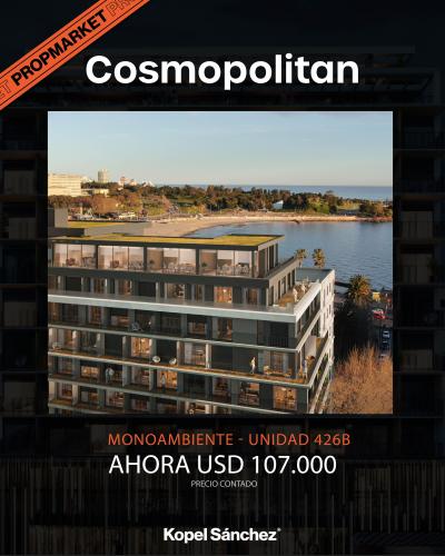 Venta - Apartamento Monoambiente - Unidad 426B - Cosmopolitan