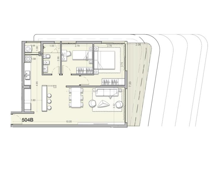 Apartamento 2 dormitorios Piso 5 con Garaje - Costanera Village-15