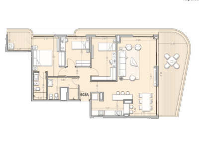 Venta - Apartamento 3 dormitorios - Unidad 603A - Costanera Village