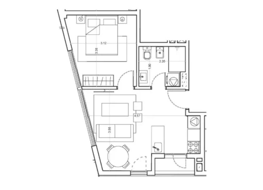 Venta Apto 1 dormitorio - Unidad 702A - Ventura Boulevard-13