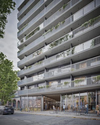 Venta - Apartamento 1 dormitorio - Unidad 206 - Vitra