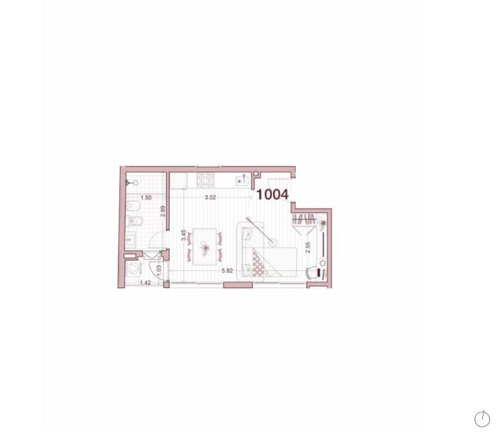 Venta - Apartamento Monoambiente - Unidad 1004 - Ventura Uptown-14