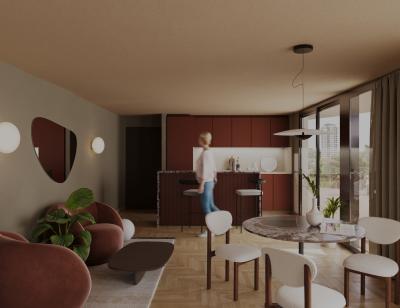 Venta - Apartamento 1 dormitorio - Unidad 101 - Winks Américas