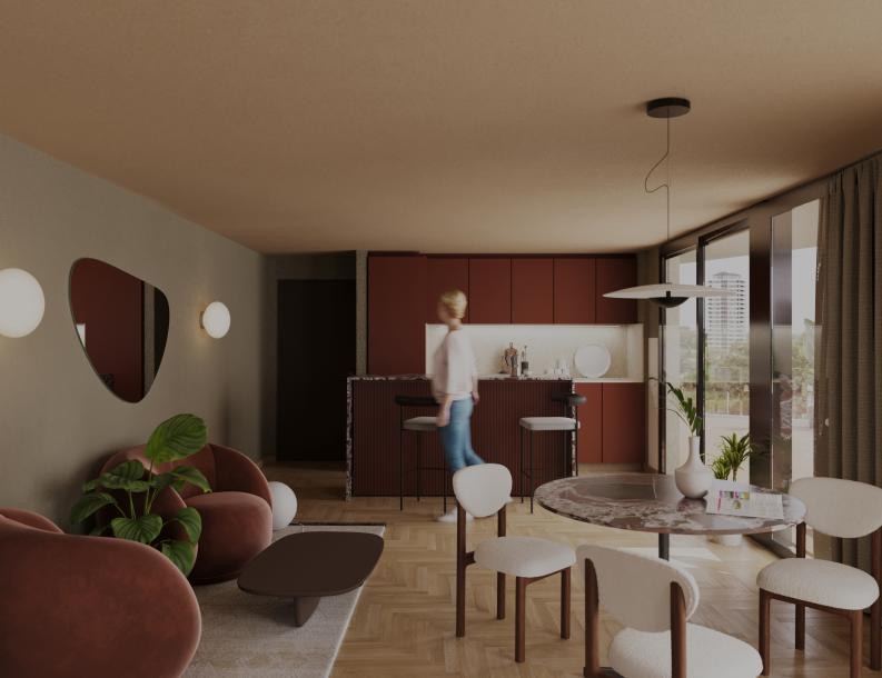 Venta - Apartamento 2 dormitorios - Unidad 104 - Winks Américas-19