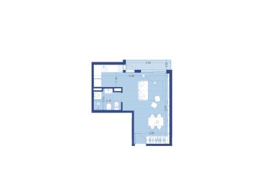 Venta - Apartamento Monoambiente - Unidad 1005 - Winks Magallanes