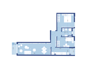 Venta - Apartamento 2 dormitorios - Unidad 301 - Winks Magallanes