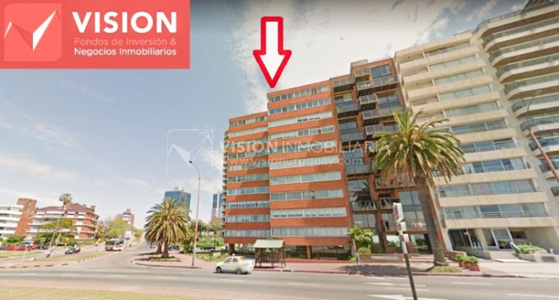 Apartamento en Rambla Piso alto al Puertito del Buceo 3 dorm + Servicio, 180 m2; Alquiler U$S 2.250 / GC $31.000-1