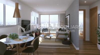 Apto. estudio en la mejor torre, corazón de Punta Carretas