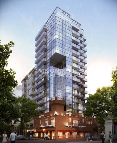 Apto. estudio en la mejor torre, corazón de Punta Carretas