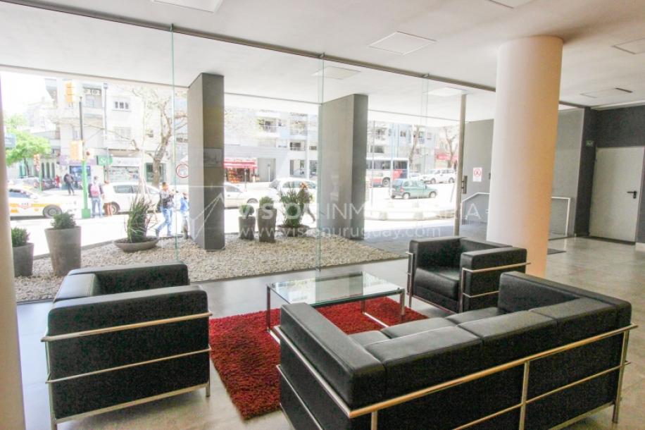 Apto nuevo 2 Dorm, 1 Baño, Av Libertador, 3er Piso MB vista, Sol directo todo el día, 2 balcones, 51 m2, Centro / Aguada. Renta sin impuestos: Vivienda Social.-47