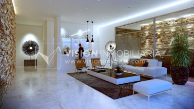 Air Tower - Apto de 2 dorm y 2 baños en Pocitos: 26 Mzo a pasos Rbla & WTC