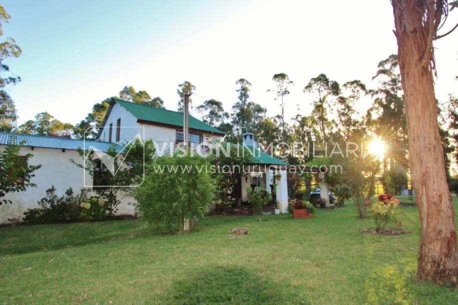 Chacra de 15 hás con el confort de hermosa casa reciclada, barbacoa y piscina climatizada.-37